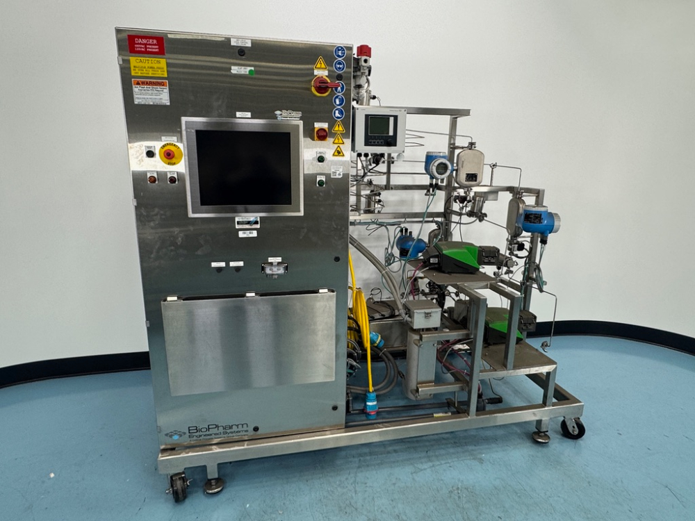 Image of BioPharm Engineered Systems FLNP T-Mixing Skid